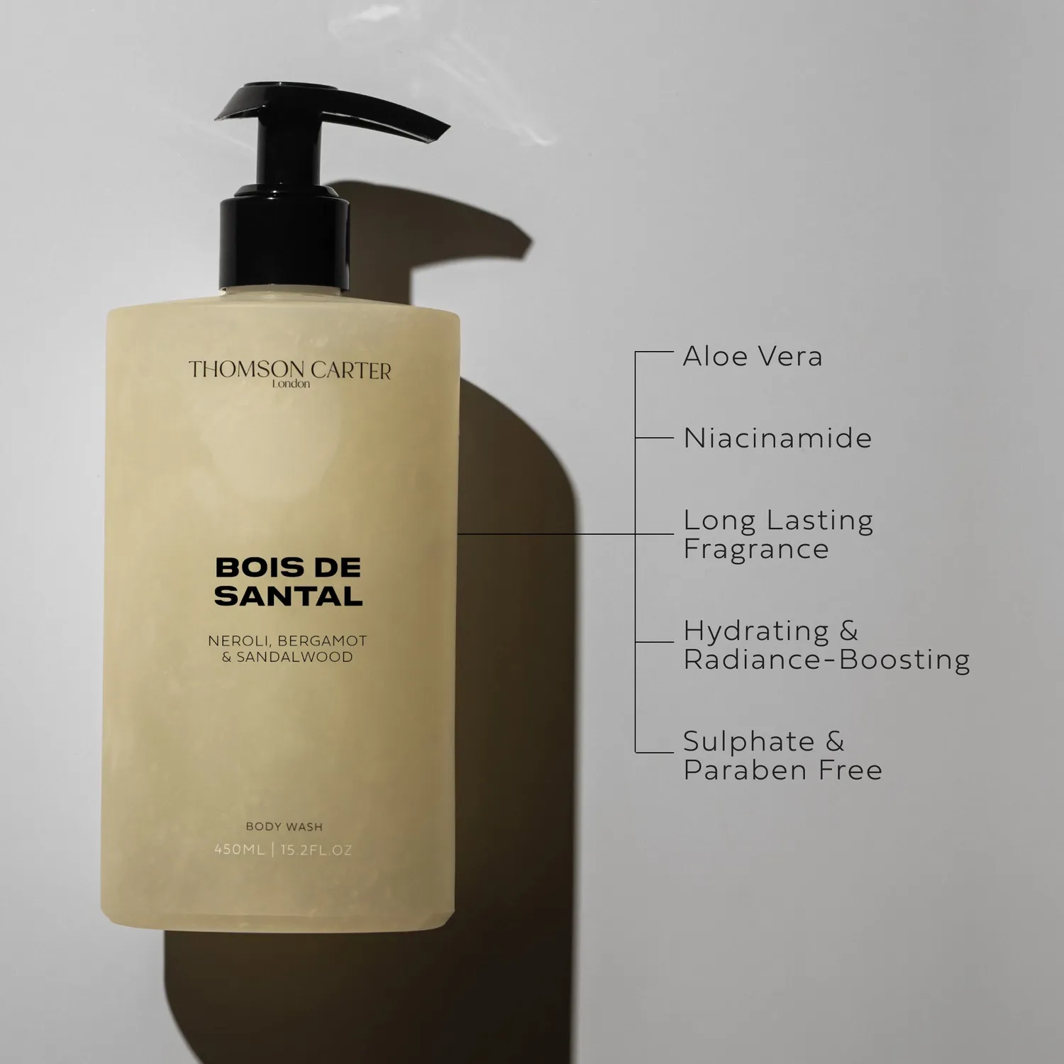 Rouge Avenue Bois De Santal body wash 450ml sandeltræ