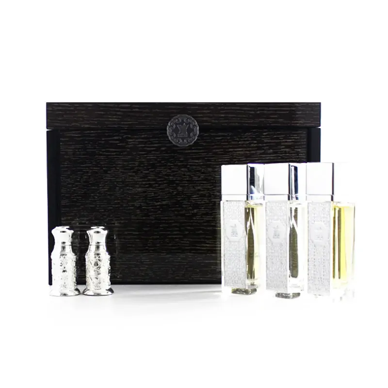 Arabian Oud Al Seyadaa gavesæt parfume + oudtræ