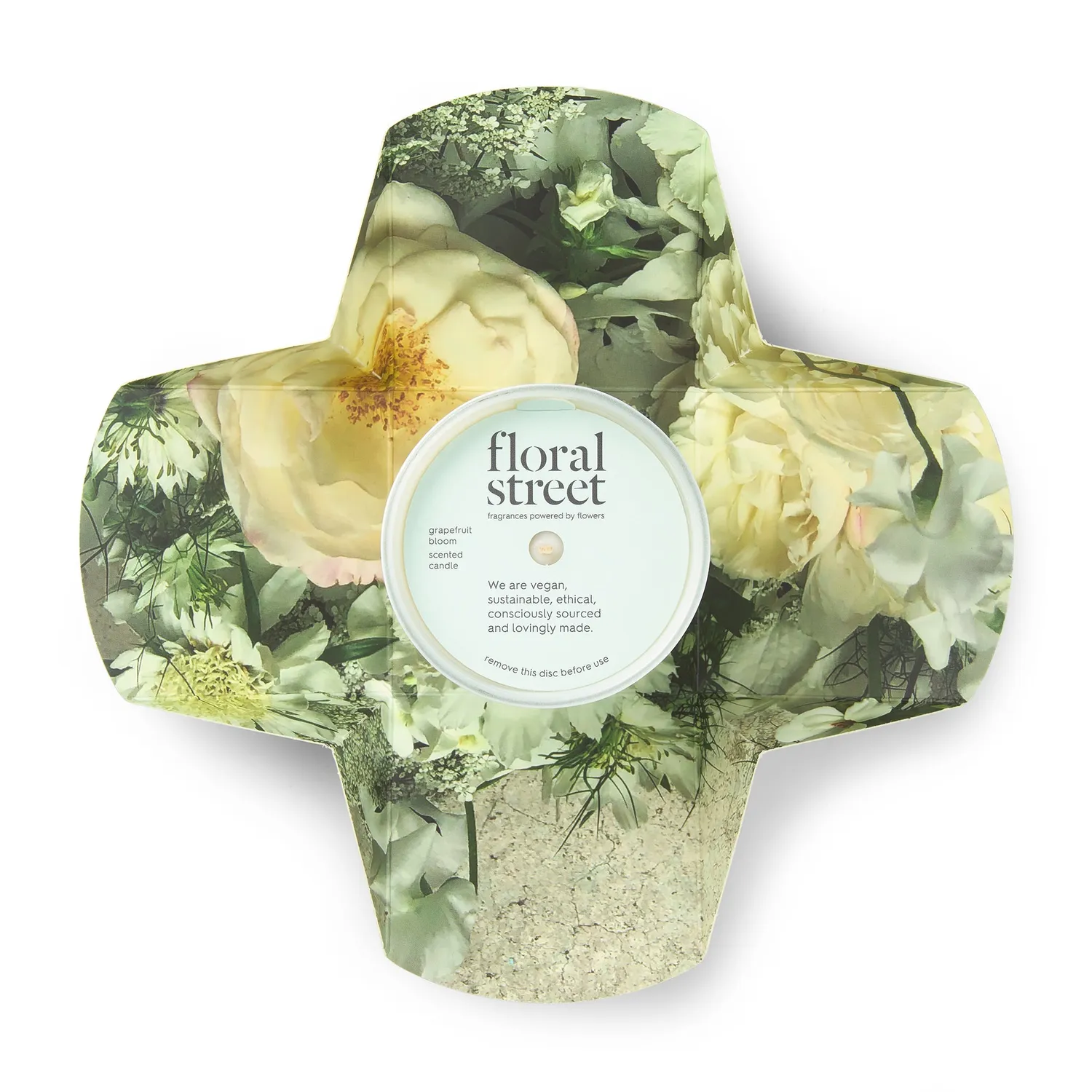 Floral Street Grapefruit Bloom duftlys 200 g citrus