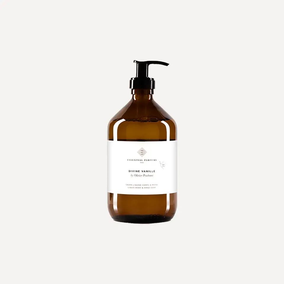 Essential Parfums Divine Vanille Sæbe 500 ml vanilje