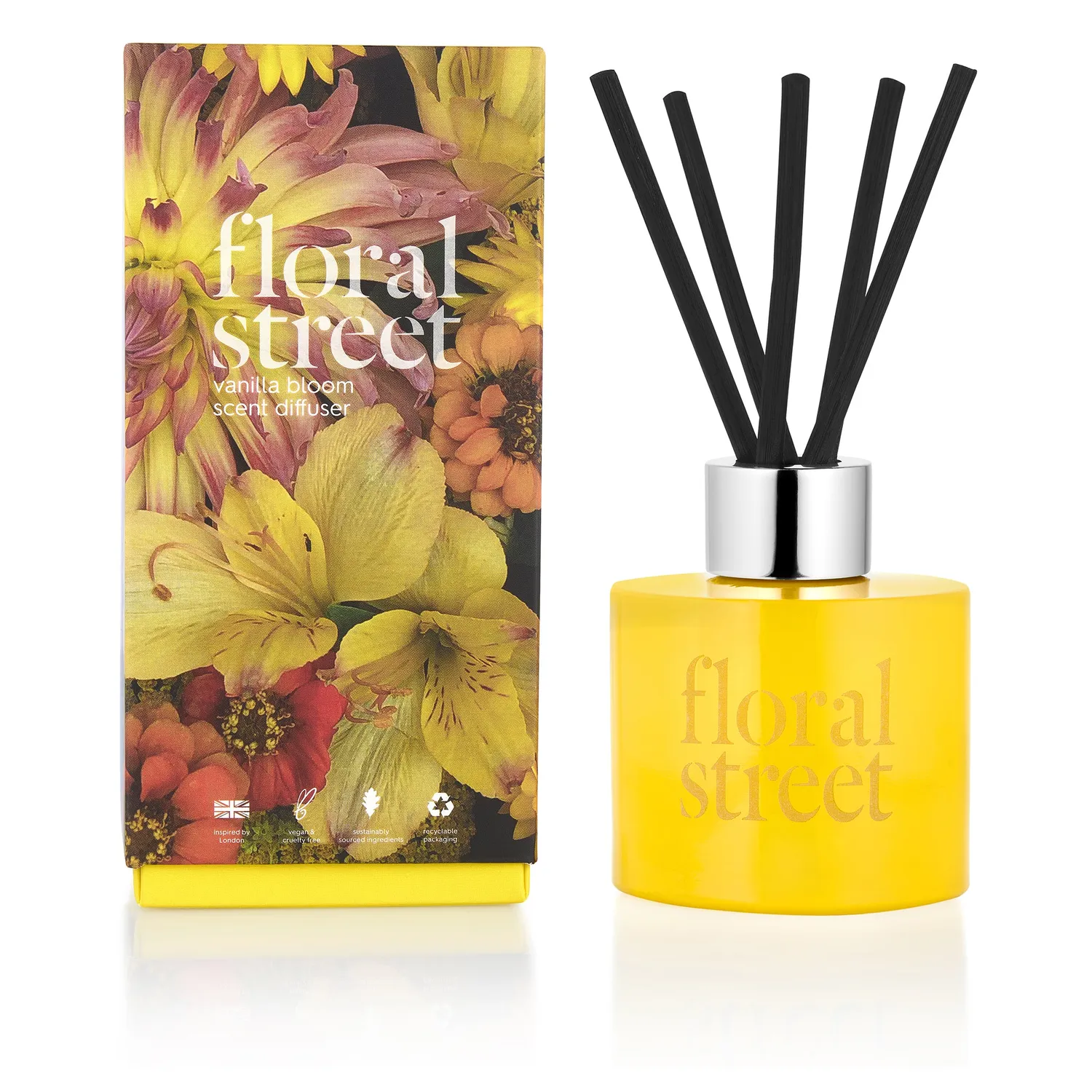 Floral Street Vanilla Bloom diffuser 100 ml varm vanilje