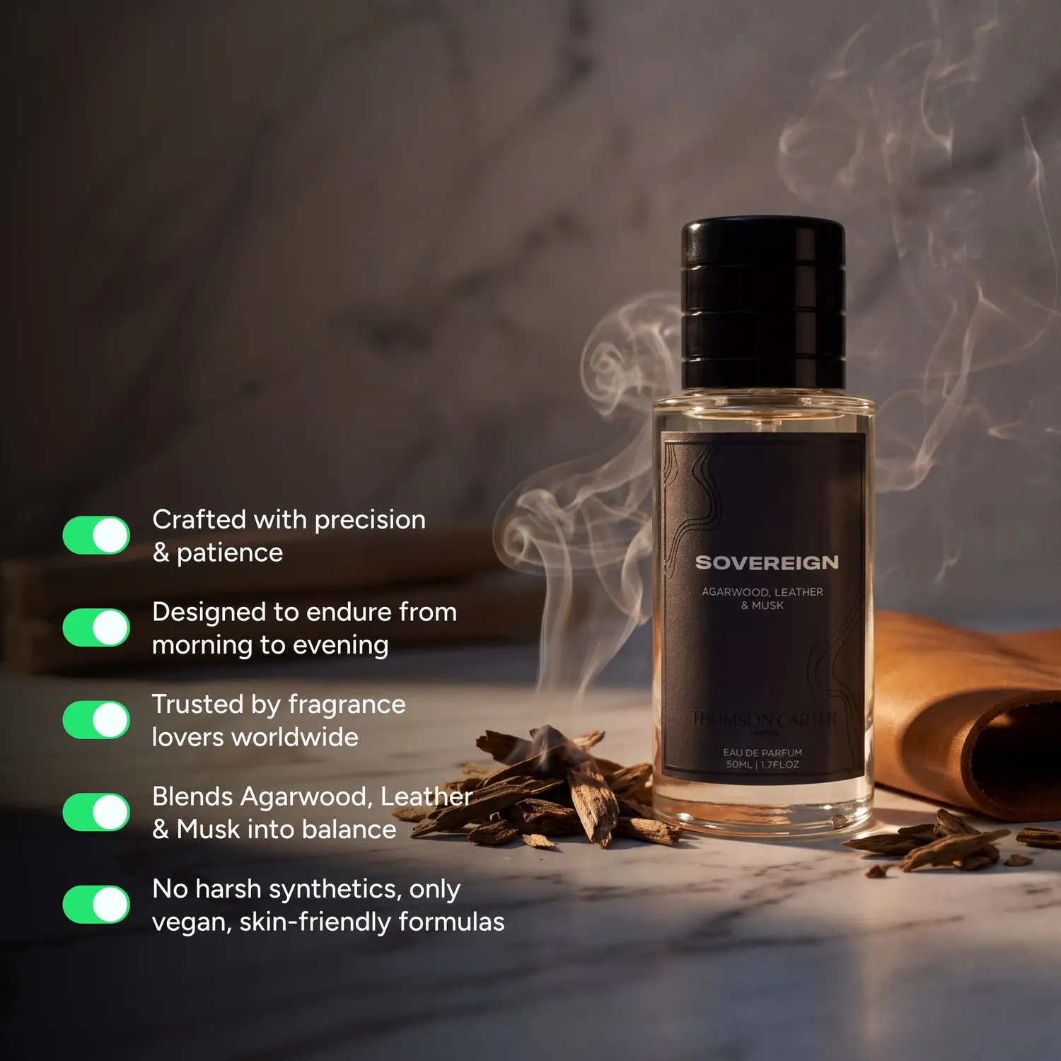 Rouge Avenue Sovereign eau de parfum 10ml læder oud
