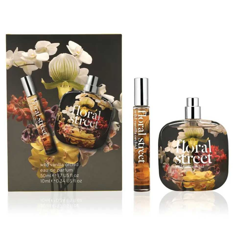 Floral Street Wild Vanilla Orchid eau de parfum sæt 50+10ml vanilje