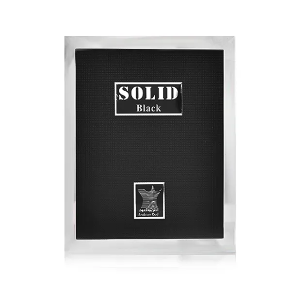 Arabian Oud Solid Black eau de parfum 100 ml vanilje