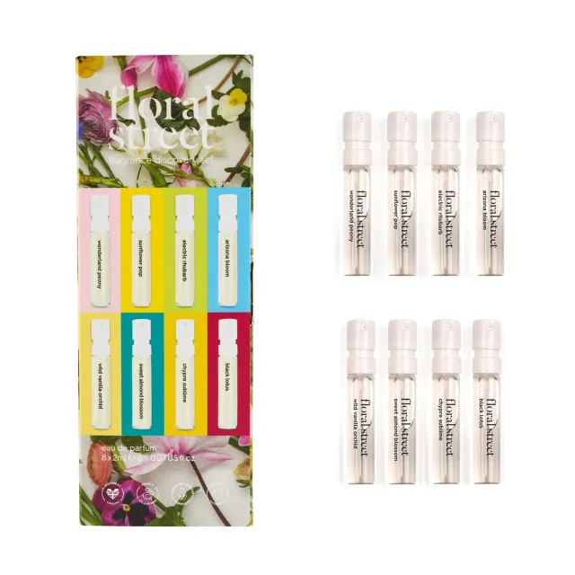 Floral Street Discovery Set Parfumesæt 8x2ml blomstret vegansk