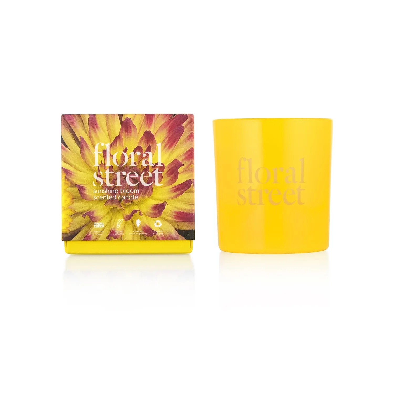 Floral Street Sunshine Bloom duftlys 200g kokos