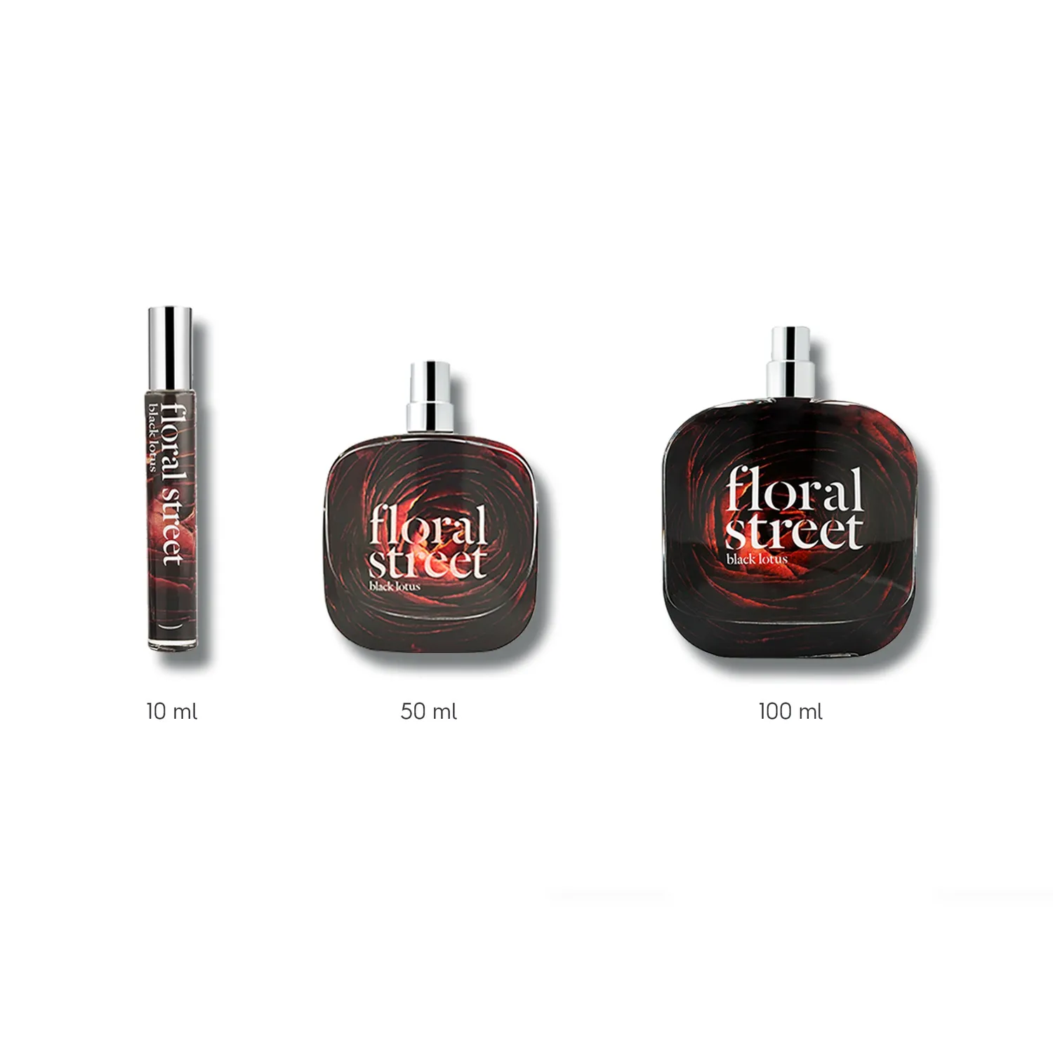 Floral Street Black Lotus eau de parfum 50ml krydret rose