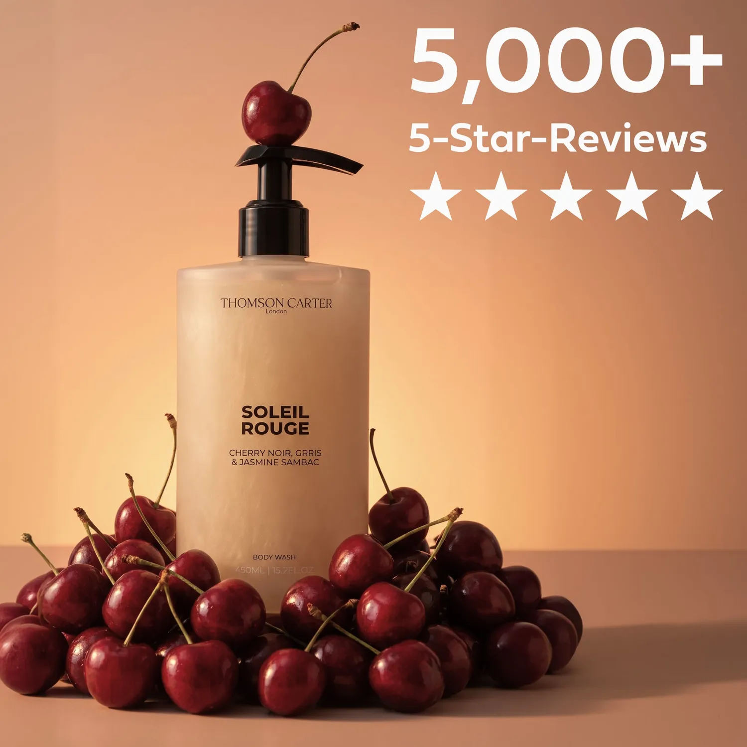 Rouge Avenue Soleil Rouge body wash 450 ml kirsebær
