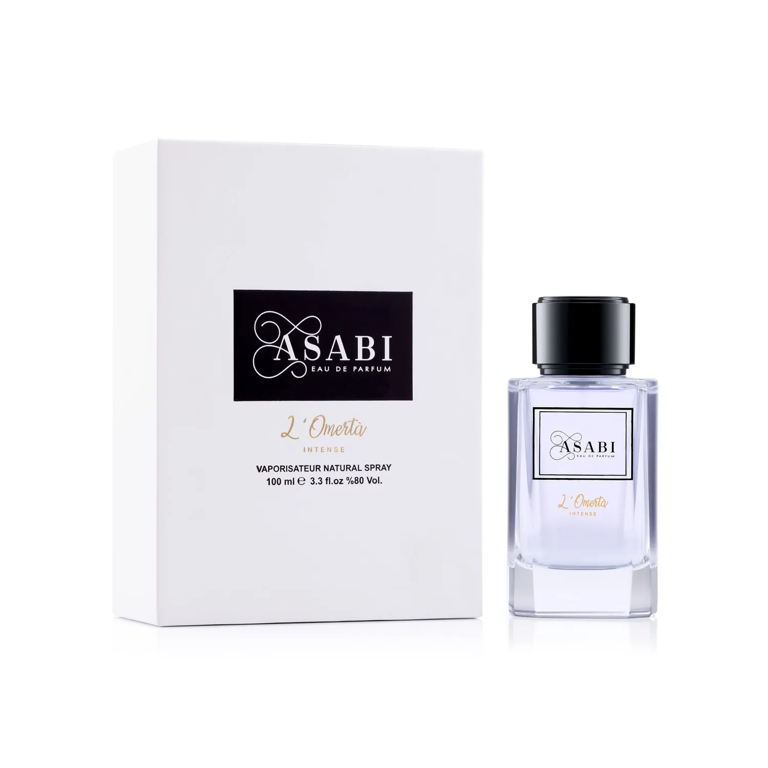 ASABI L'Omertà Intense eau de parfum 100 ml iris