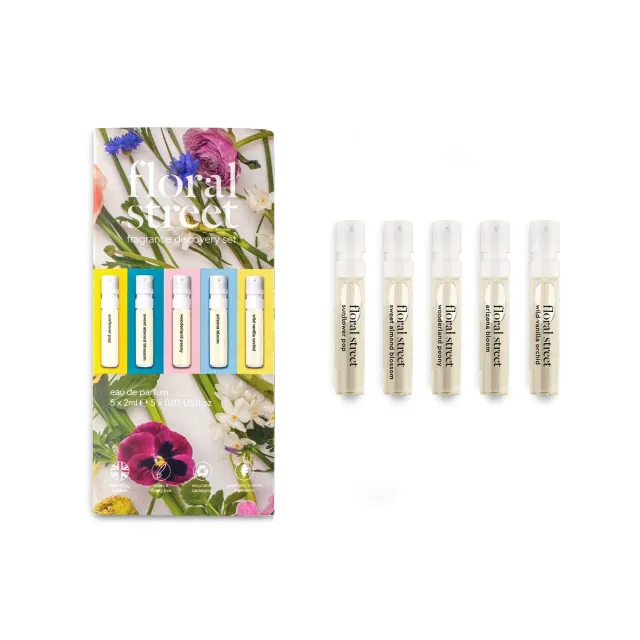 Floral Street Discovery Set EDP 5x2ml blomstret