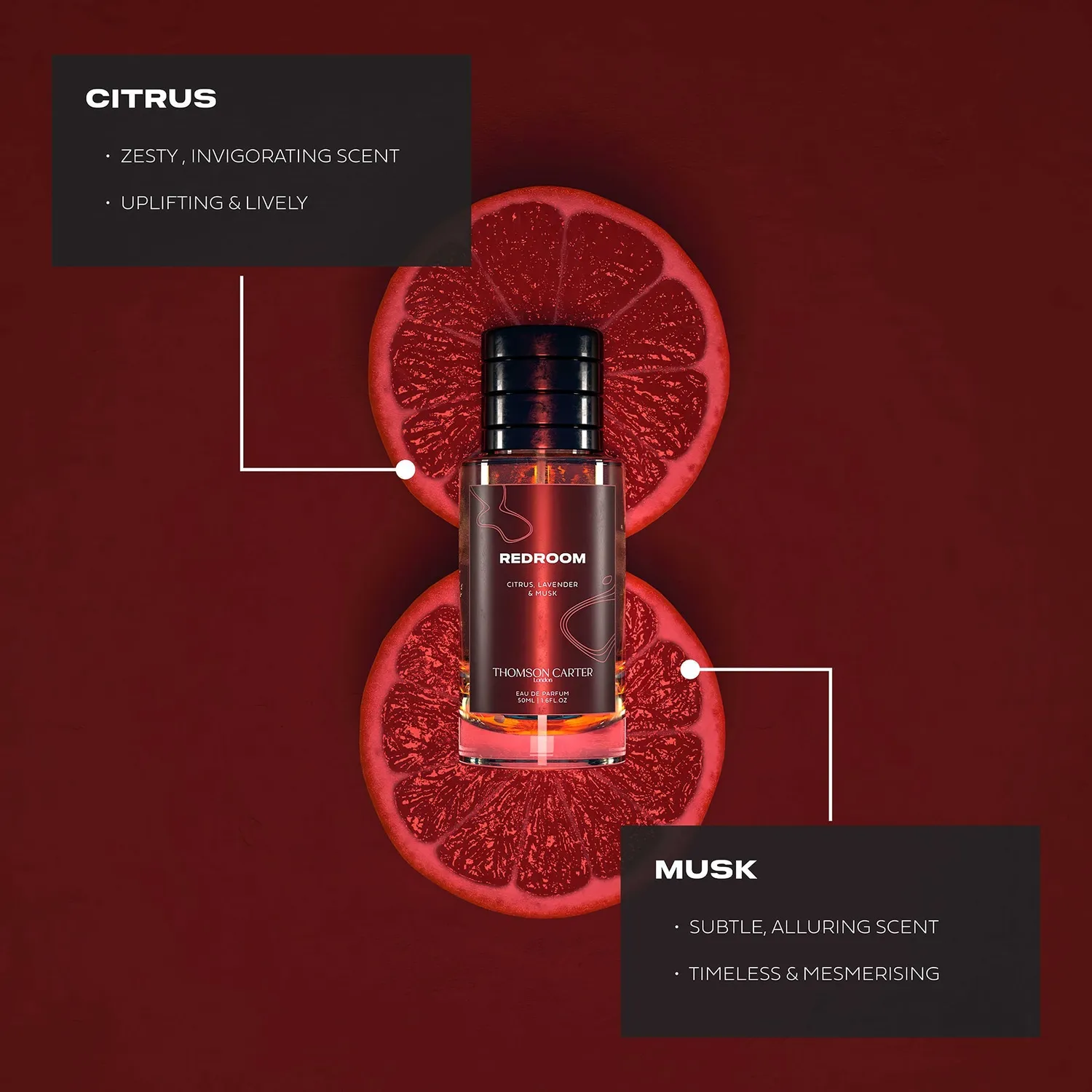 Rouge Avenue Redroom eau de parfum 2ml citrus