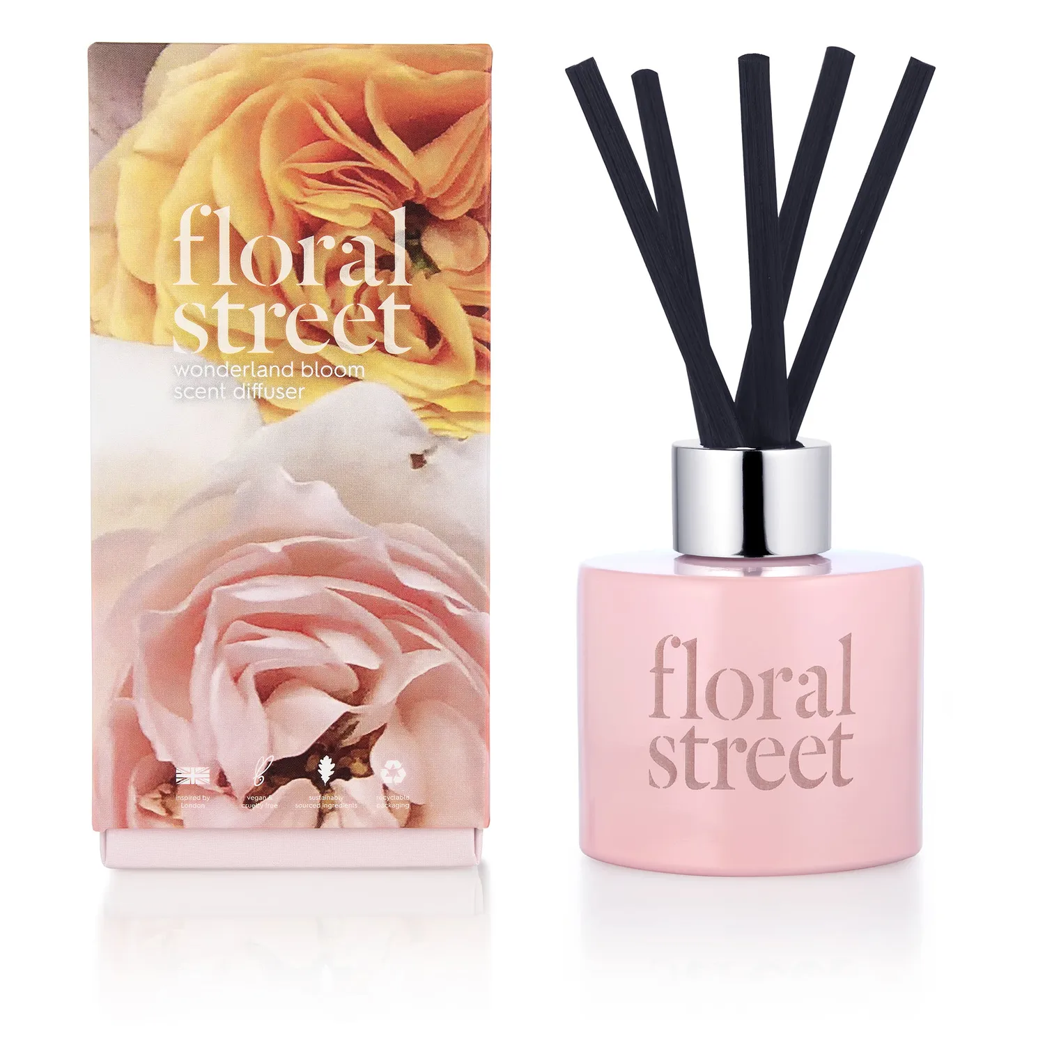 Floral Street Wonderland Bloom diffuser 100 ml sød pæon