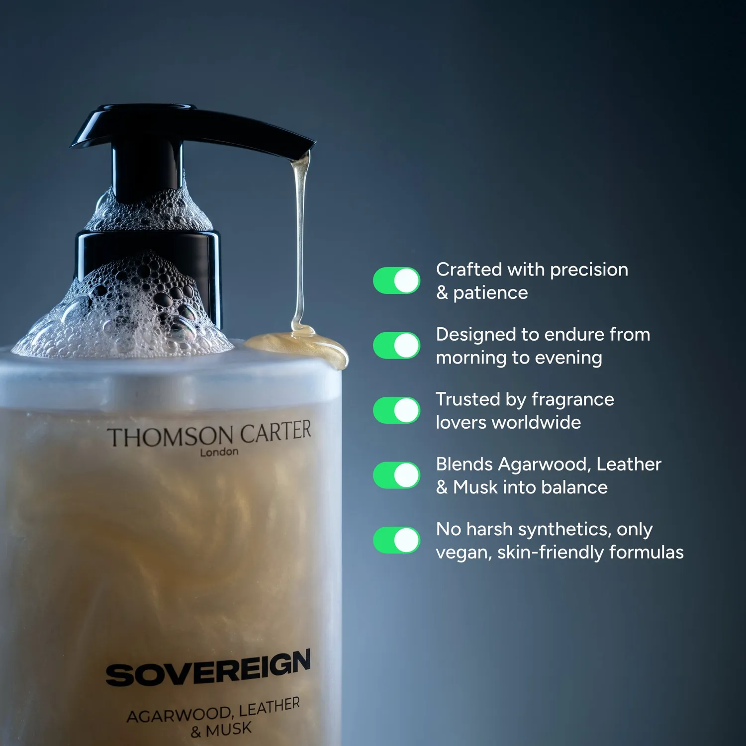 Rouge Avenue Sovereign body wash 450ml oud læder