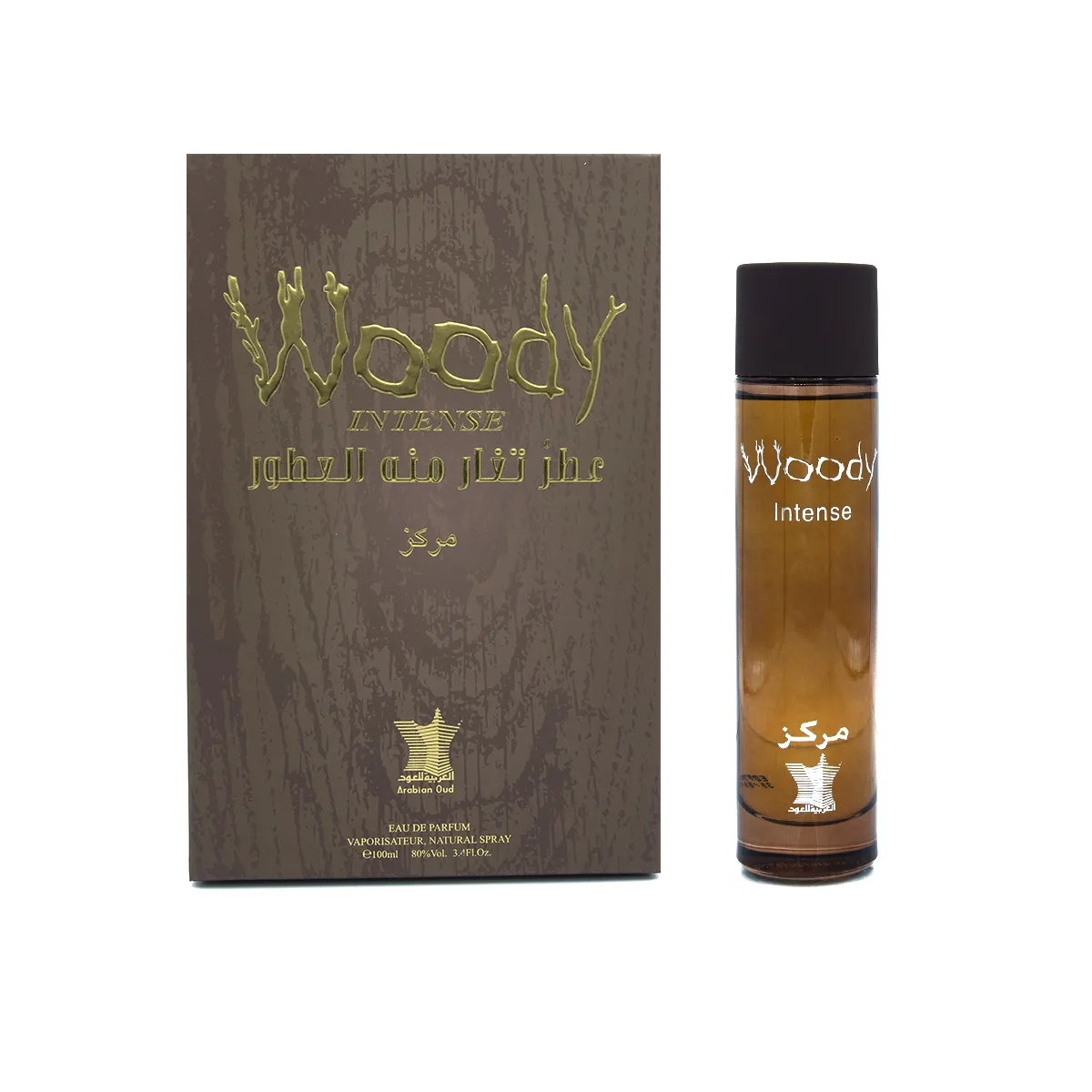 Arabian Oud Woody Intense eau de parfum 100 ml amber