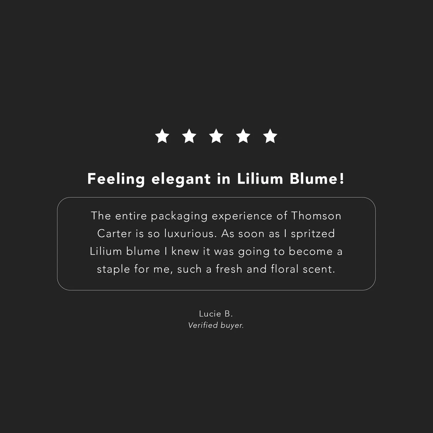 Rouge Avenue Lilium Blume eau de parfum 50ml lilje