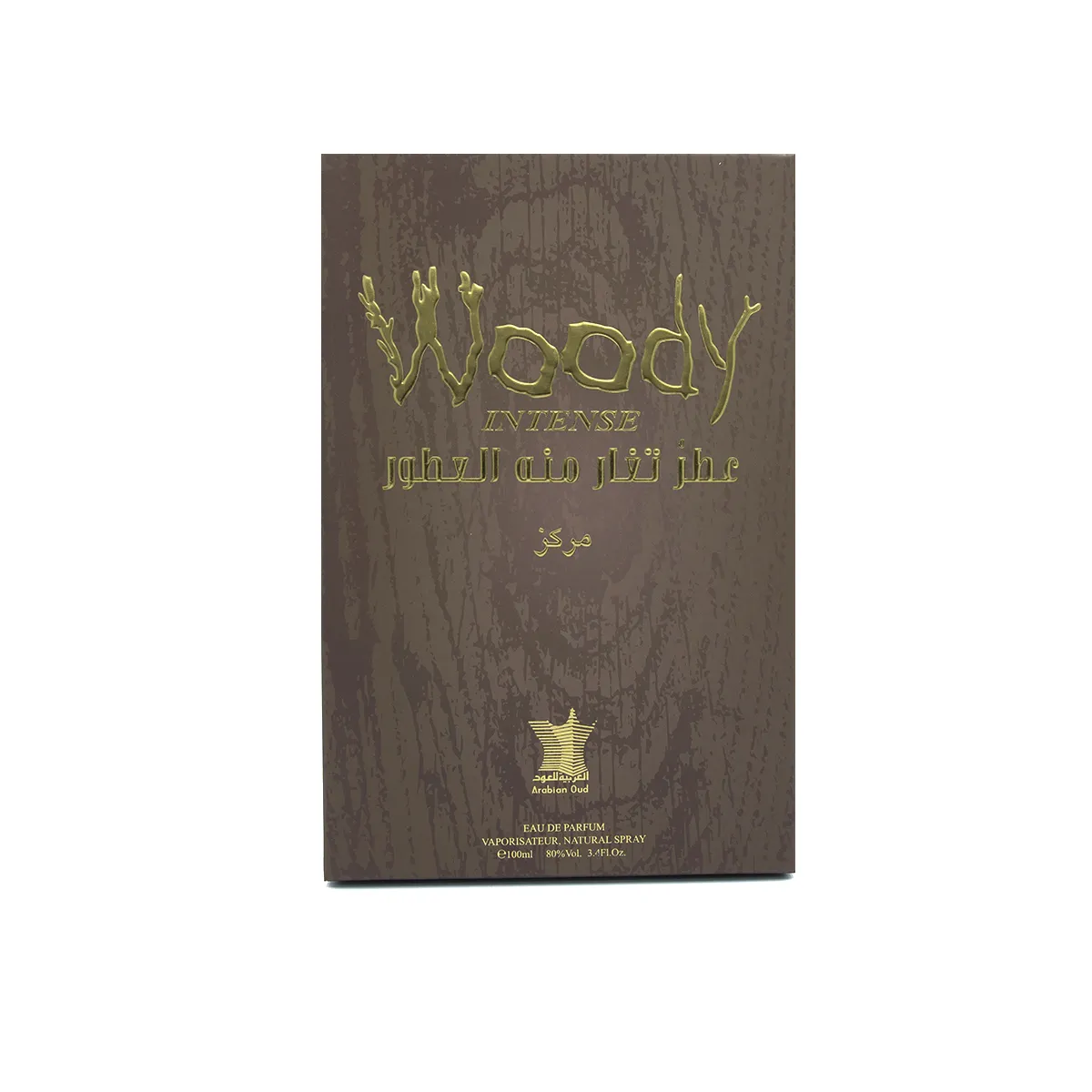 Arabian Oud Woody Intense eau de parfum 100 ml amber
