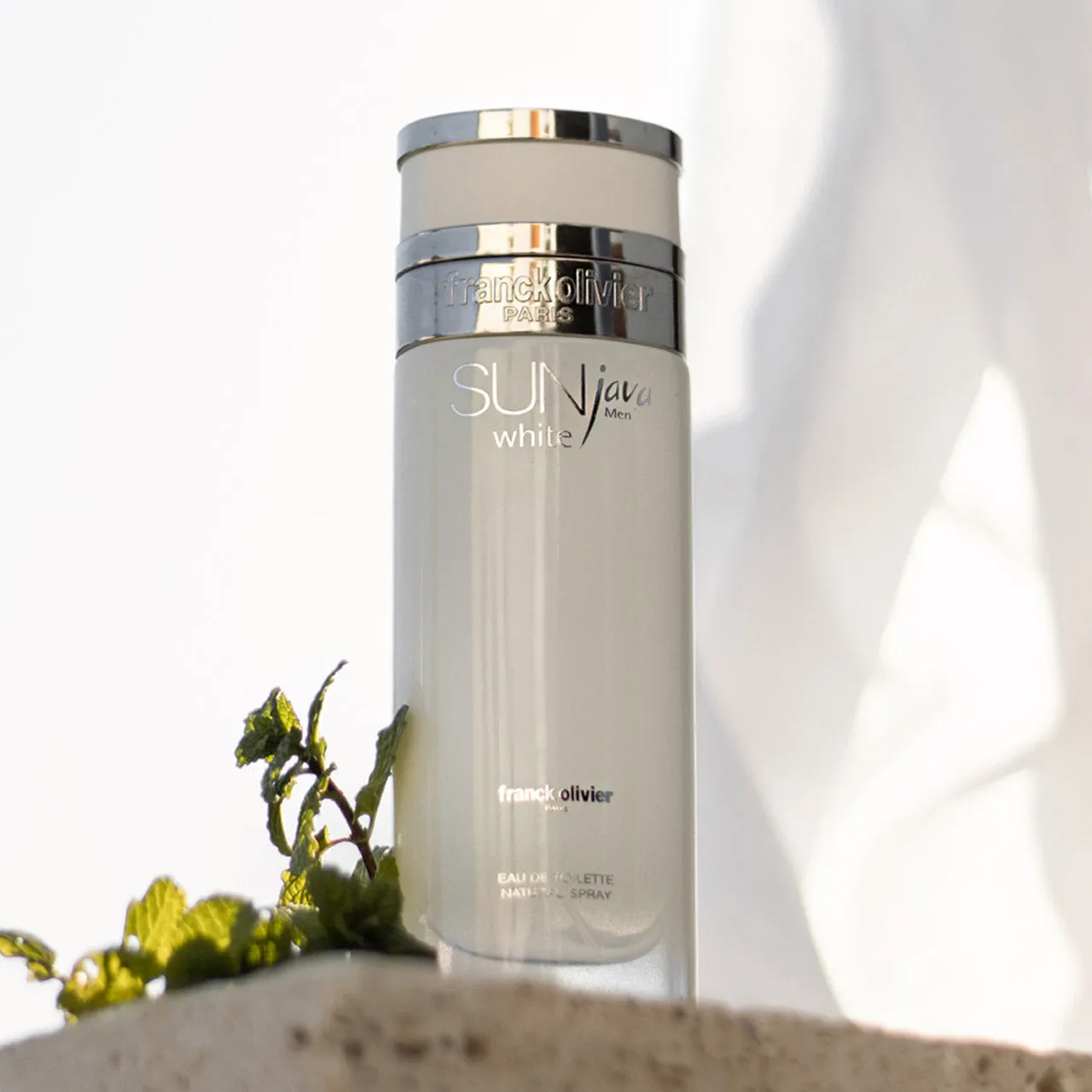 Franck Olivier Sun Java White Men edt 75 ml træagtig frisk