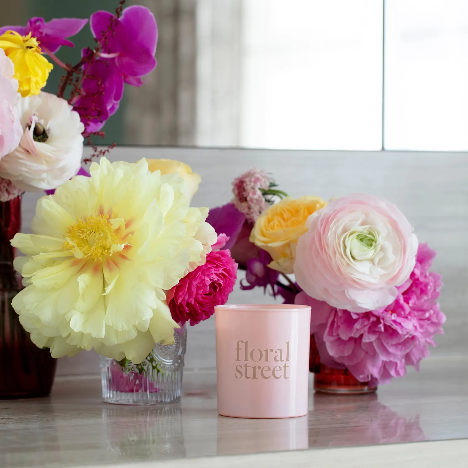 Floral Street Lady Emma duftlys 200g rose