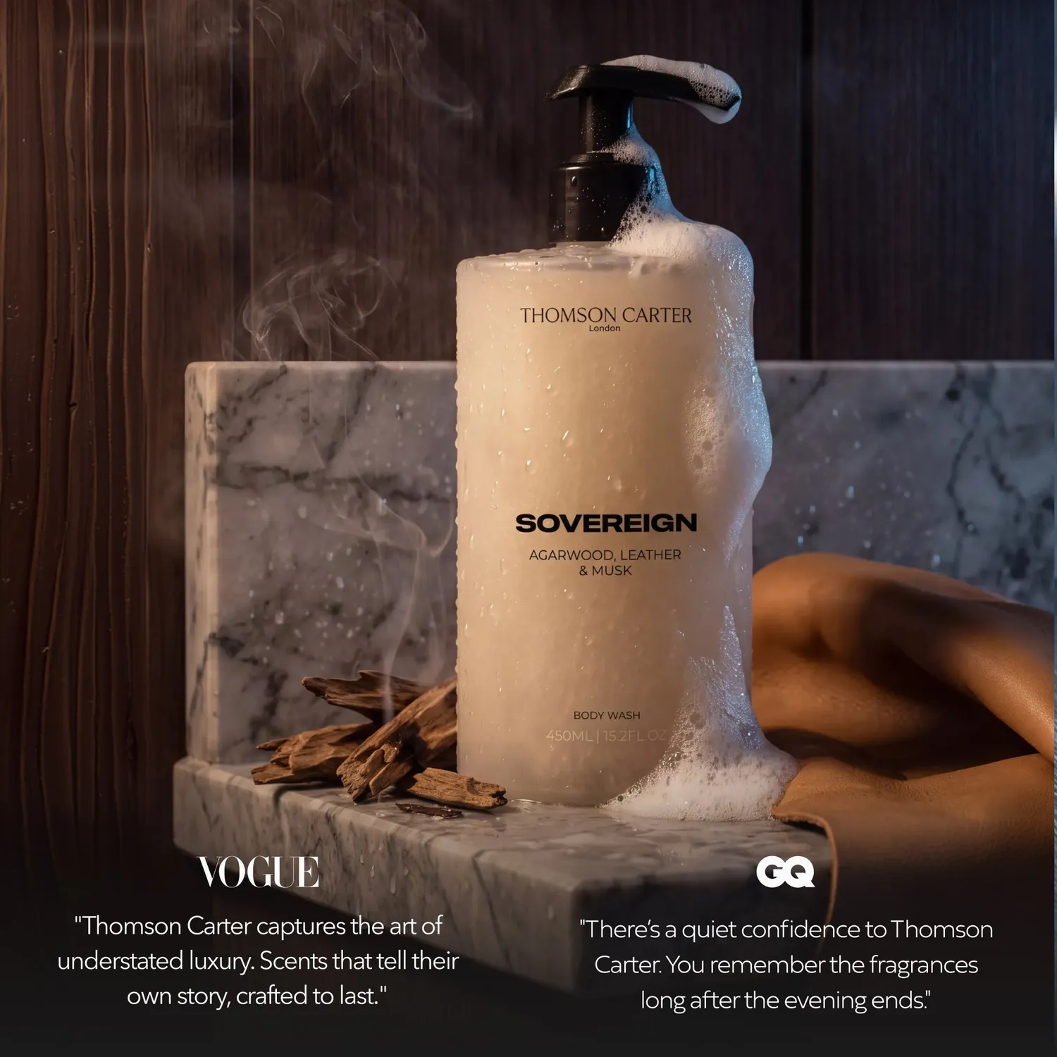 Rouge Avenue Sovereign body wash 450ml oud læder