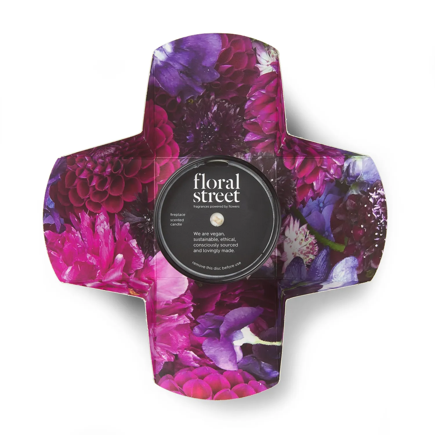 Floral Street Fireplace duftlys 200 g hyggelig