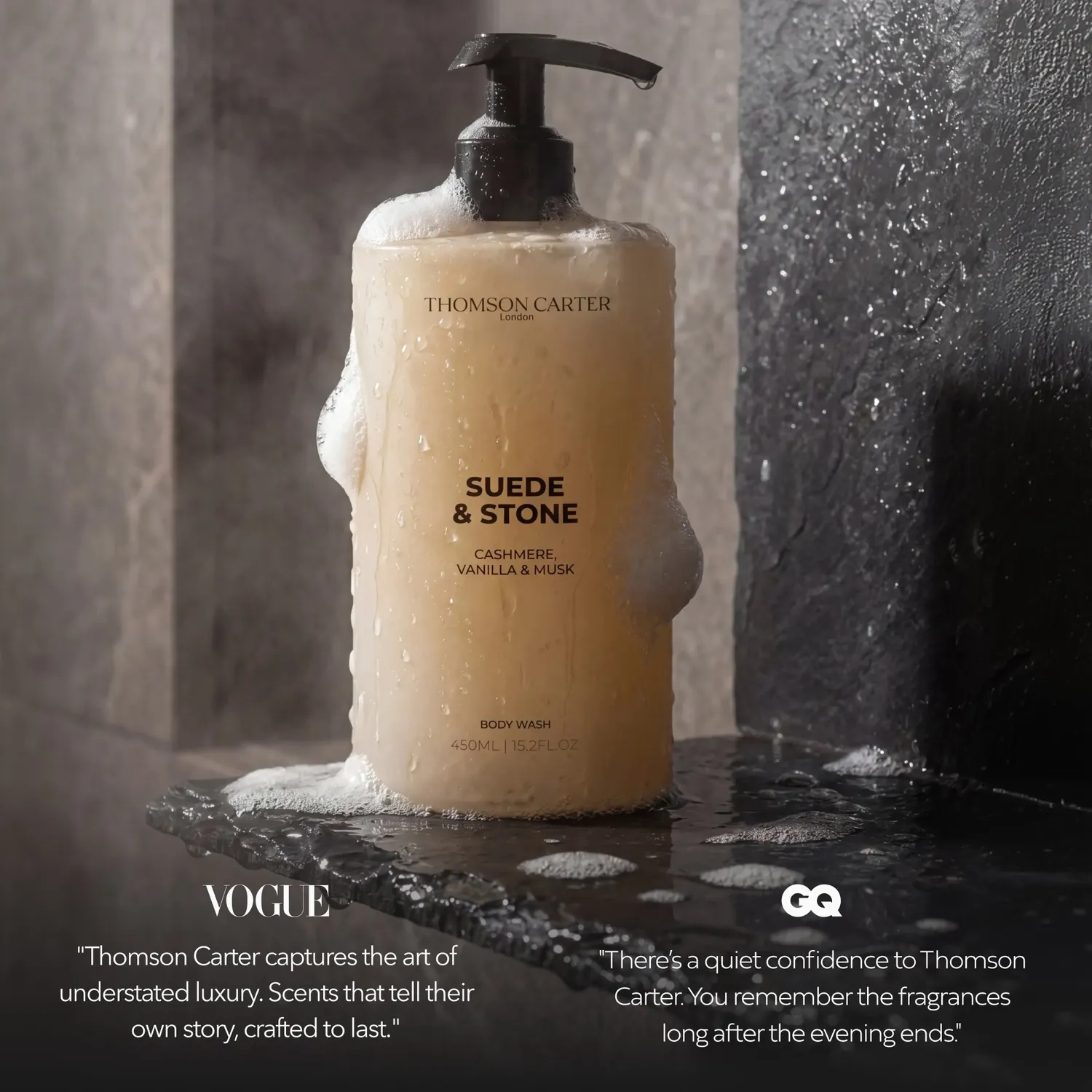 Rouge Avenue Suede Stone body wash 450ml vanilje musk