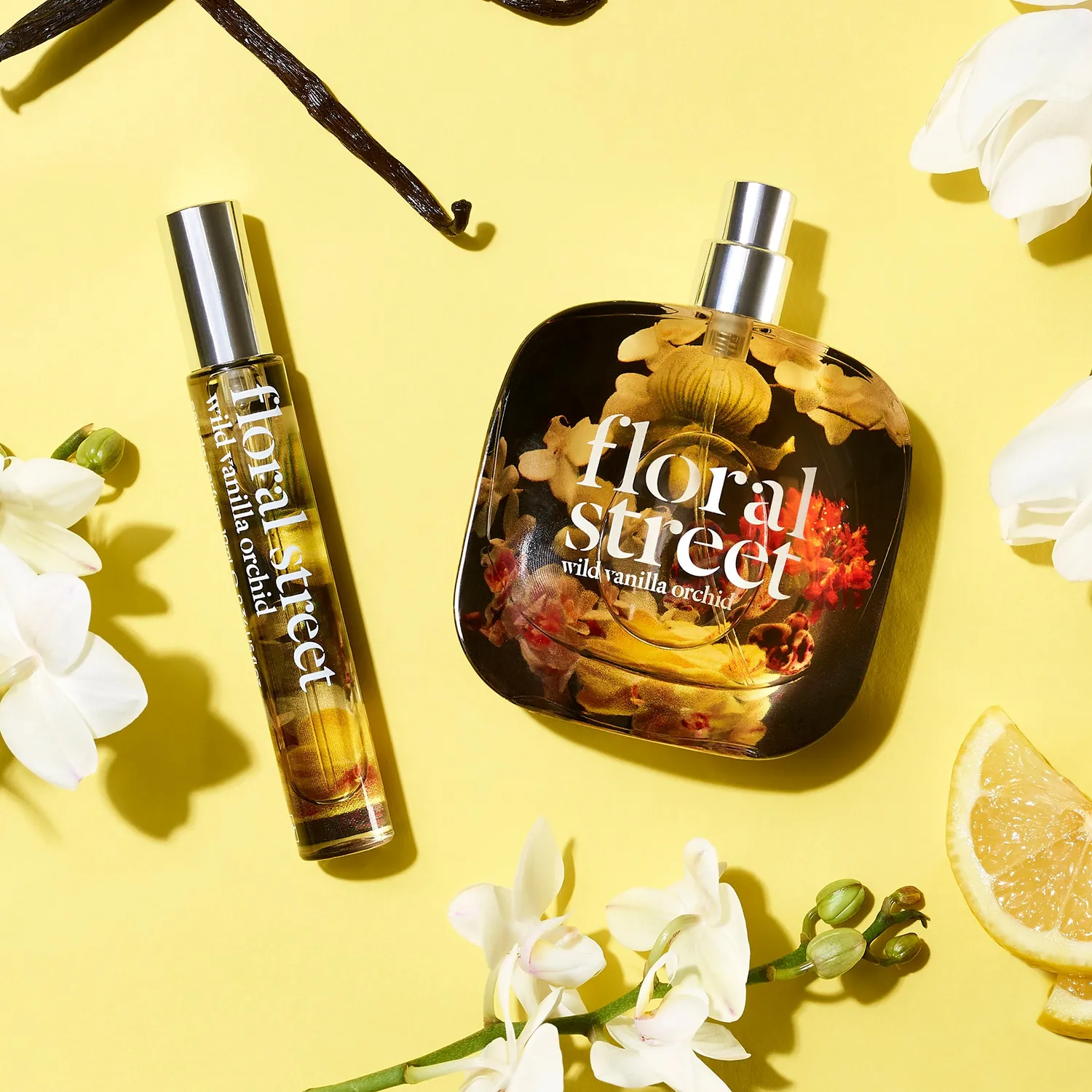 Floral Street Wild Vanilla Orchid eau de parfum sæt 50+10ml vanilje