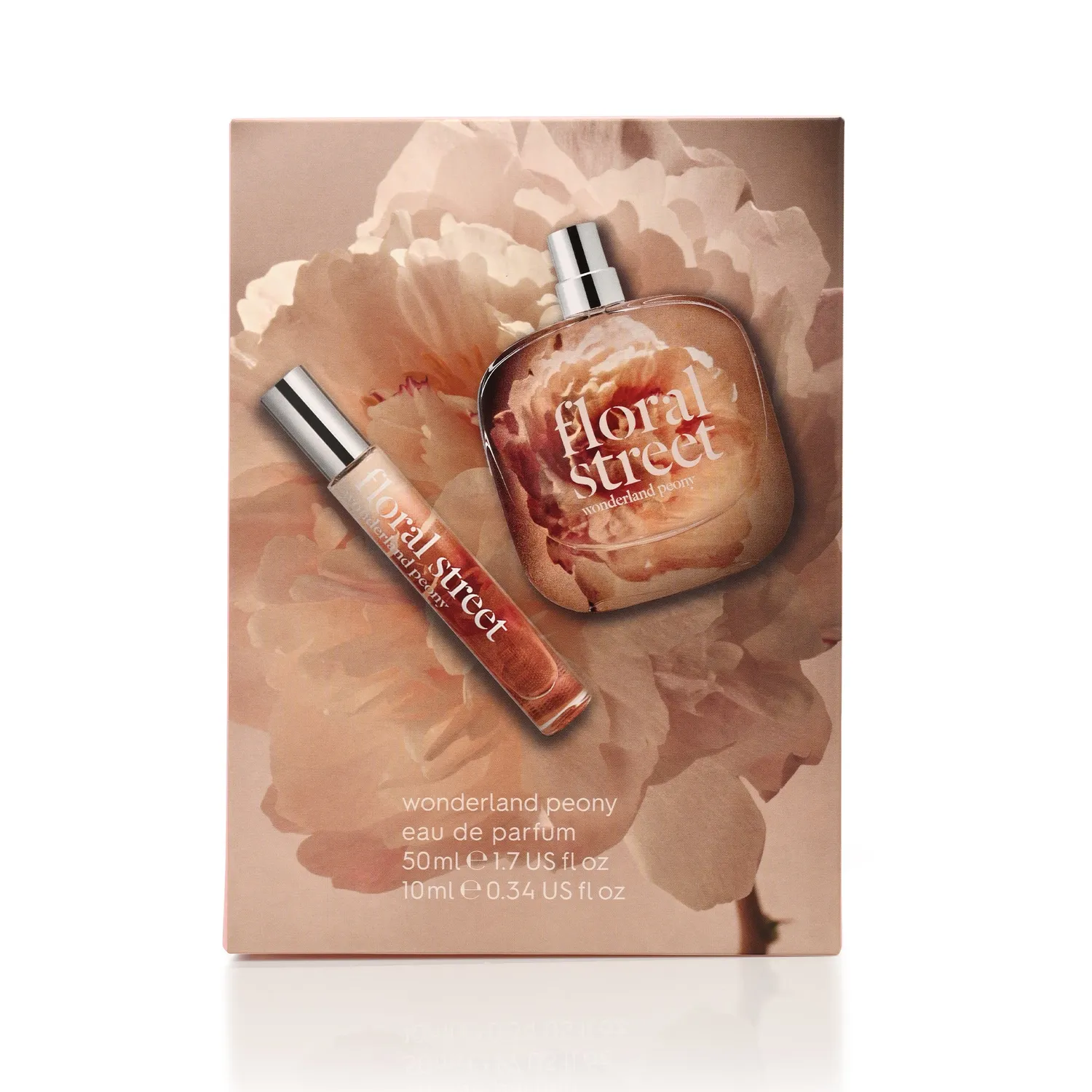Floral Street Wonderland Peony eau de parfum sæt 50+10ml blomstret