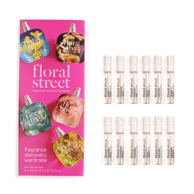Floral Street Fragrance Discovery Wardrobe Parfumesæt 12x2ml