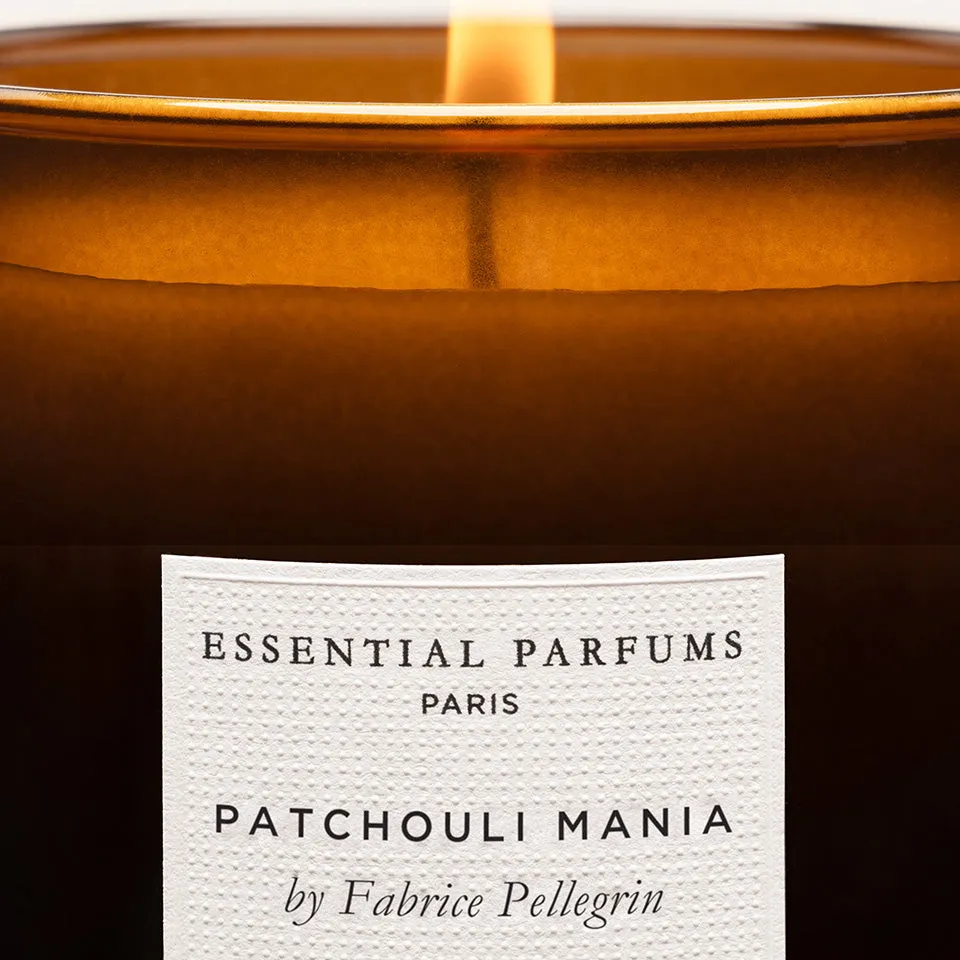Essential Parfums Patchouli Mania duftlys 270 g kakao