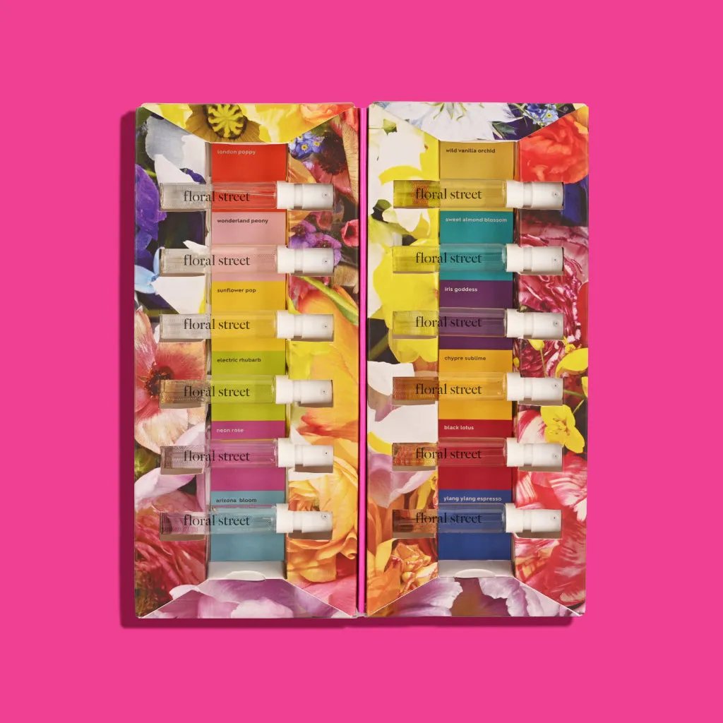 Floral Street Fragrance Discovery Wardrobe Parfumesæt 12x2ml