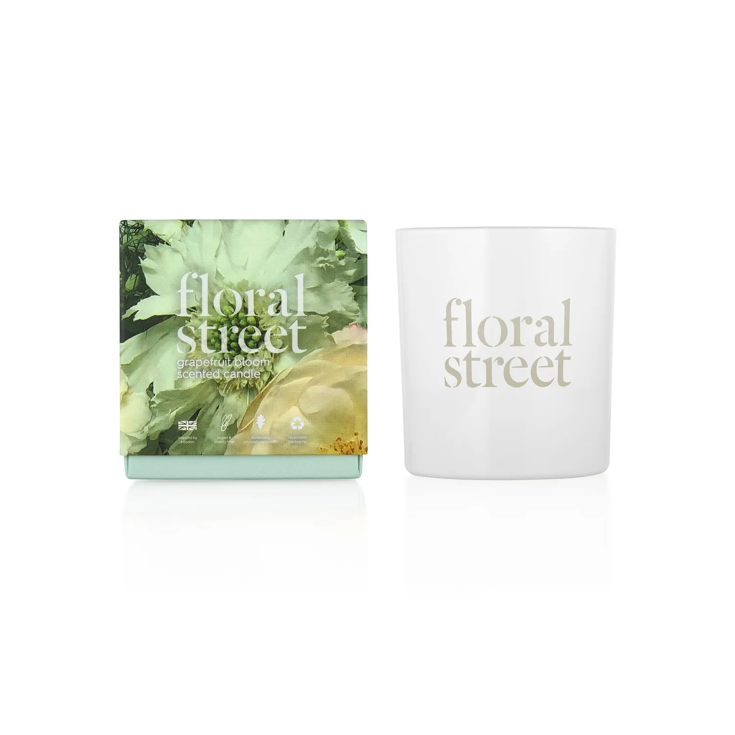 Floral Street Grapefruit Bloom duftlys 200 g citrus