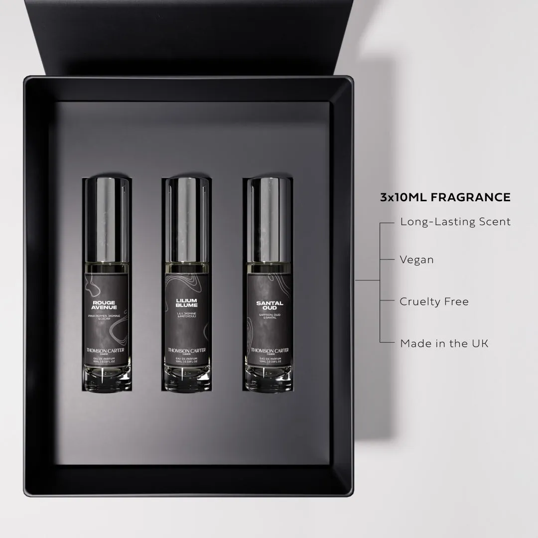 Rouge Avenue Gift Set For Her parfumesæt 3x10ml oud