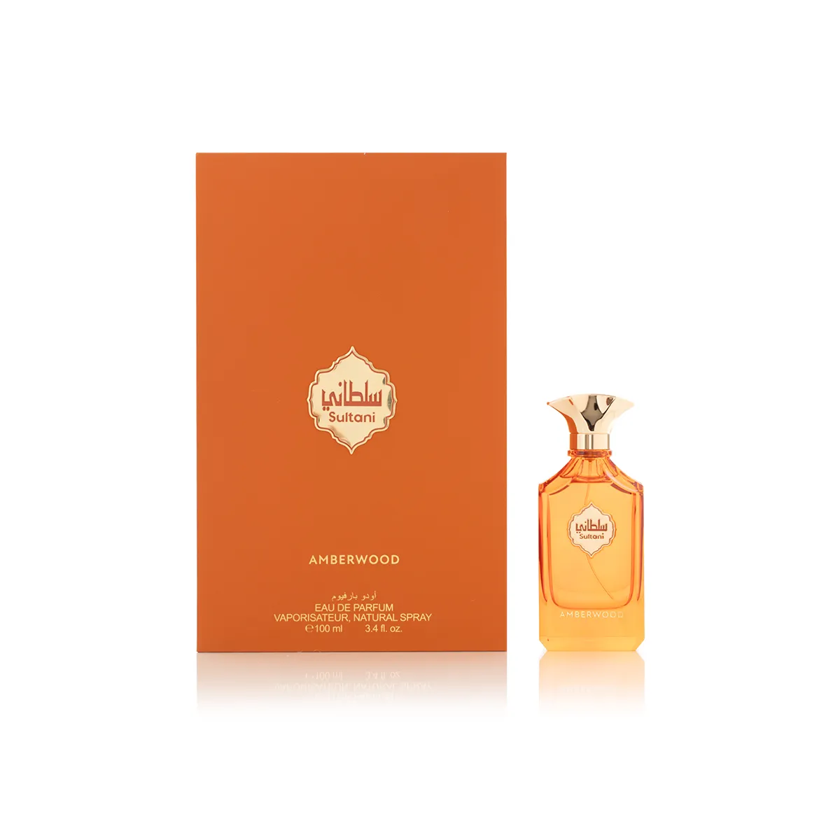 Arabian Oud Sultani Amberwood parfume 100 ml karamel