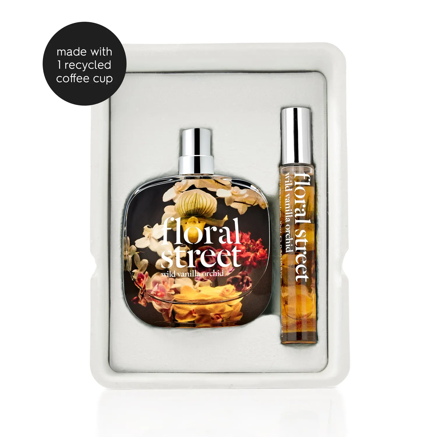 Floral Street Wild Vanilla Orchid eau de parfum sæt 50+10ml vanilje