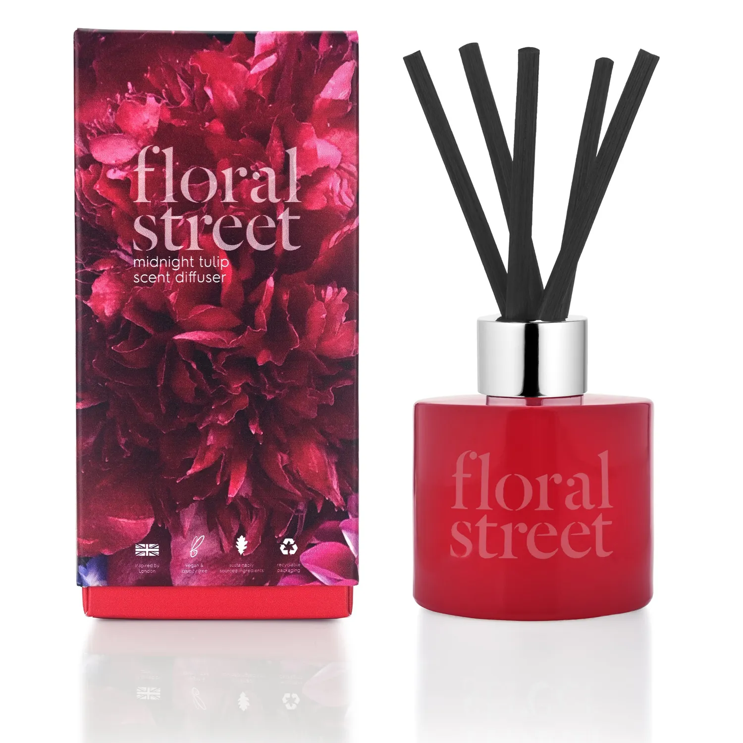 Floral Street Midnight Tulip diffuser 100 ml krydret træduft