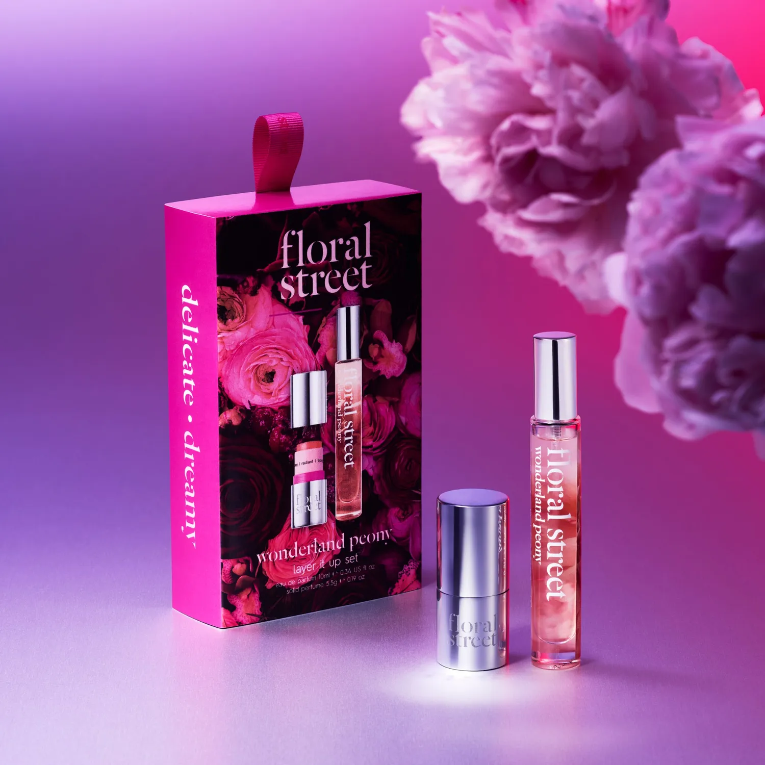 Floral Street Wonderland Peony sæt parfume stick