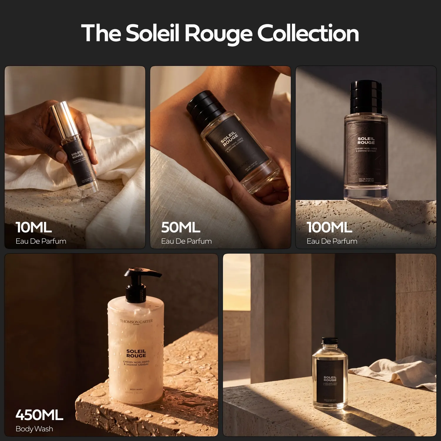 Rouge Avenue Soleil Rouge body wash 450 ml kirsebær