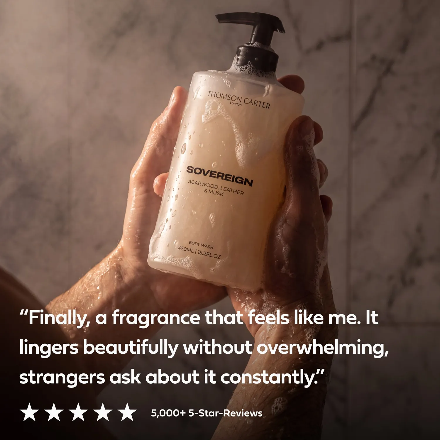 Rouge Avenue Sovereign body wash 450ml oud læder