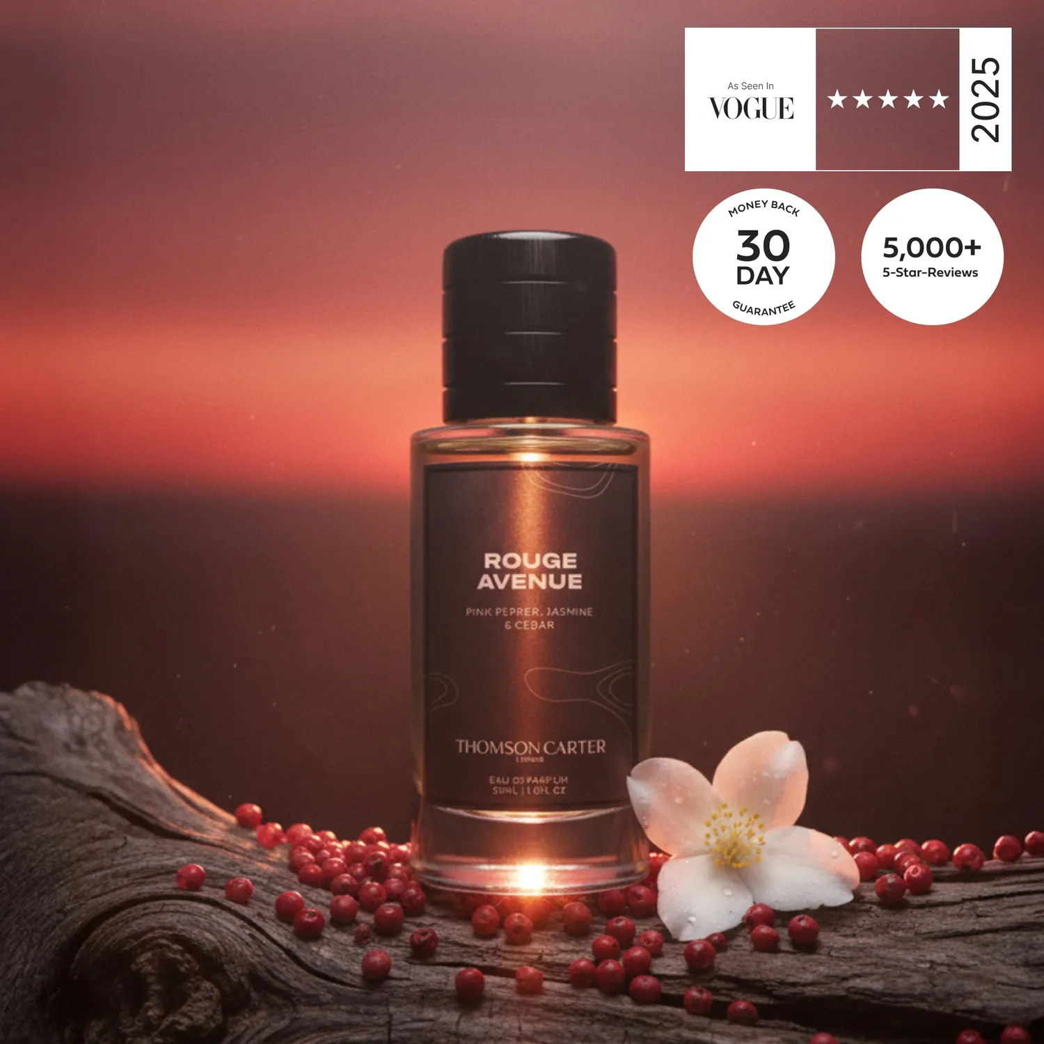 Rouge Avenue eau de parfum 10ml pink peber jasmin