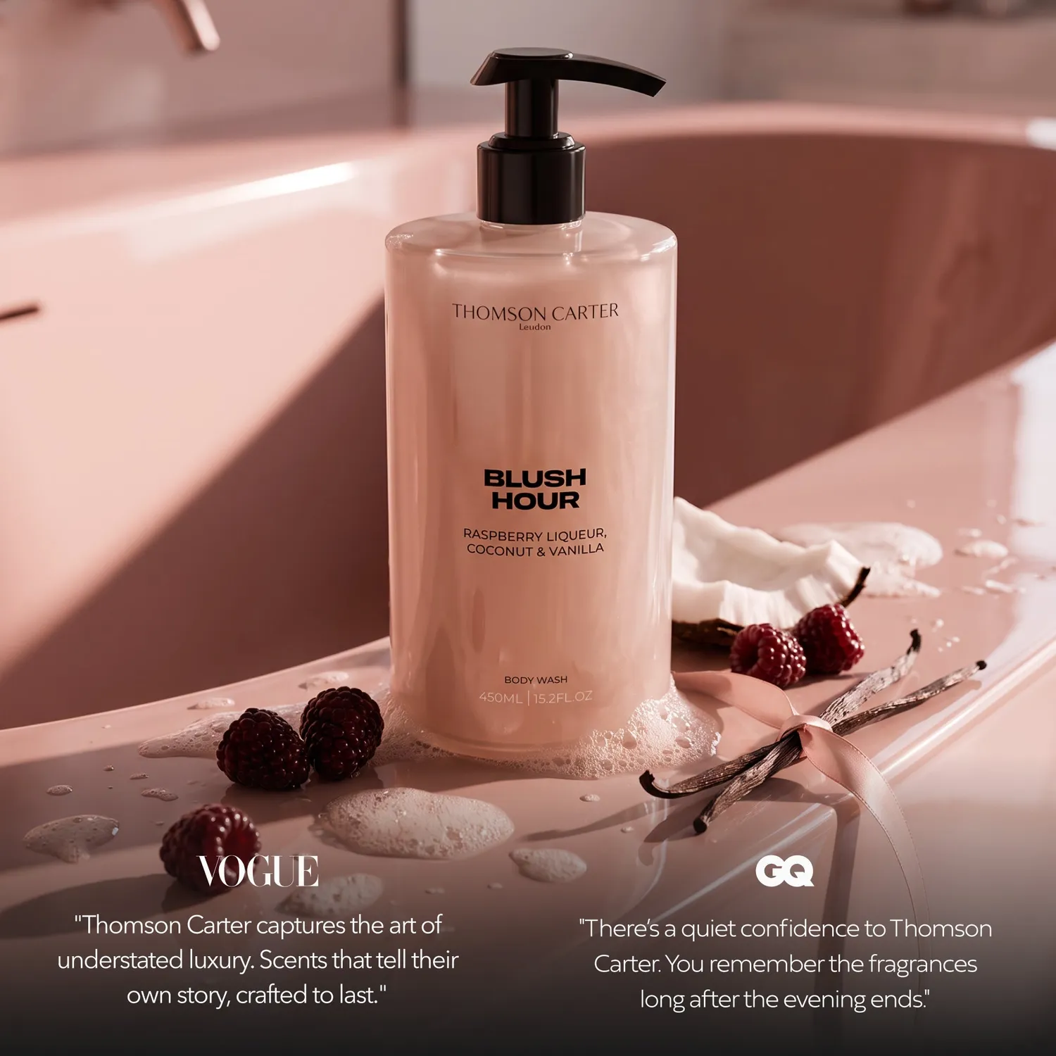 Rouge Avenue Blush Hour body wash 450 ml hindbær