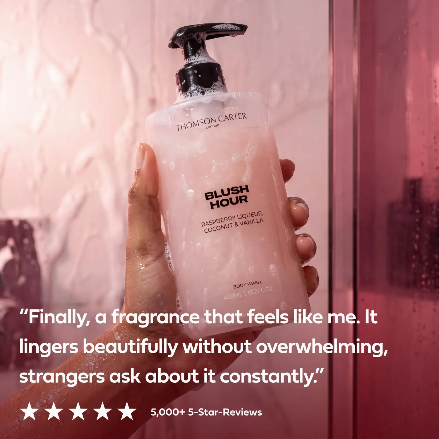 Rouge Avenue Blush Hour body wash 450 ml hindbær