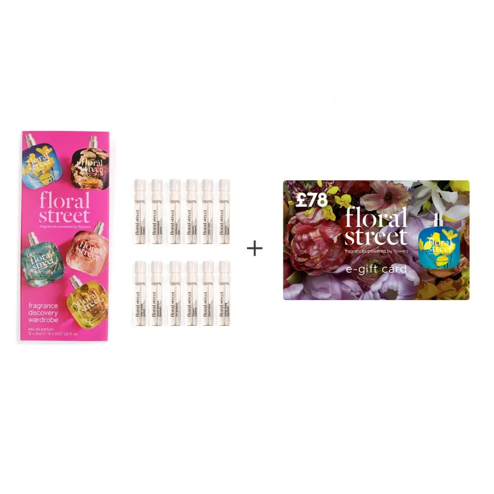 Floral Street Discovery Wardrobe sæt 12 stk +50ml kort