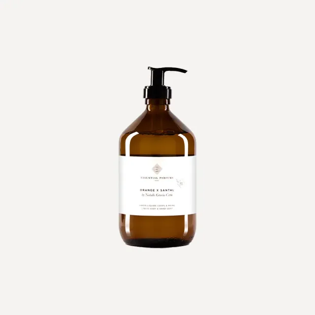Essential Parfums Orange X Santal flydende sæbe 500 ml
