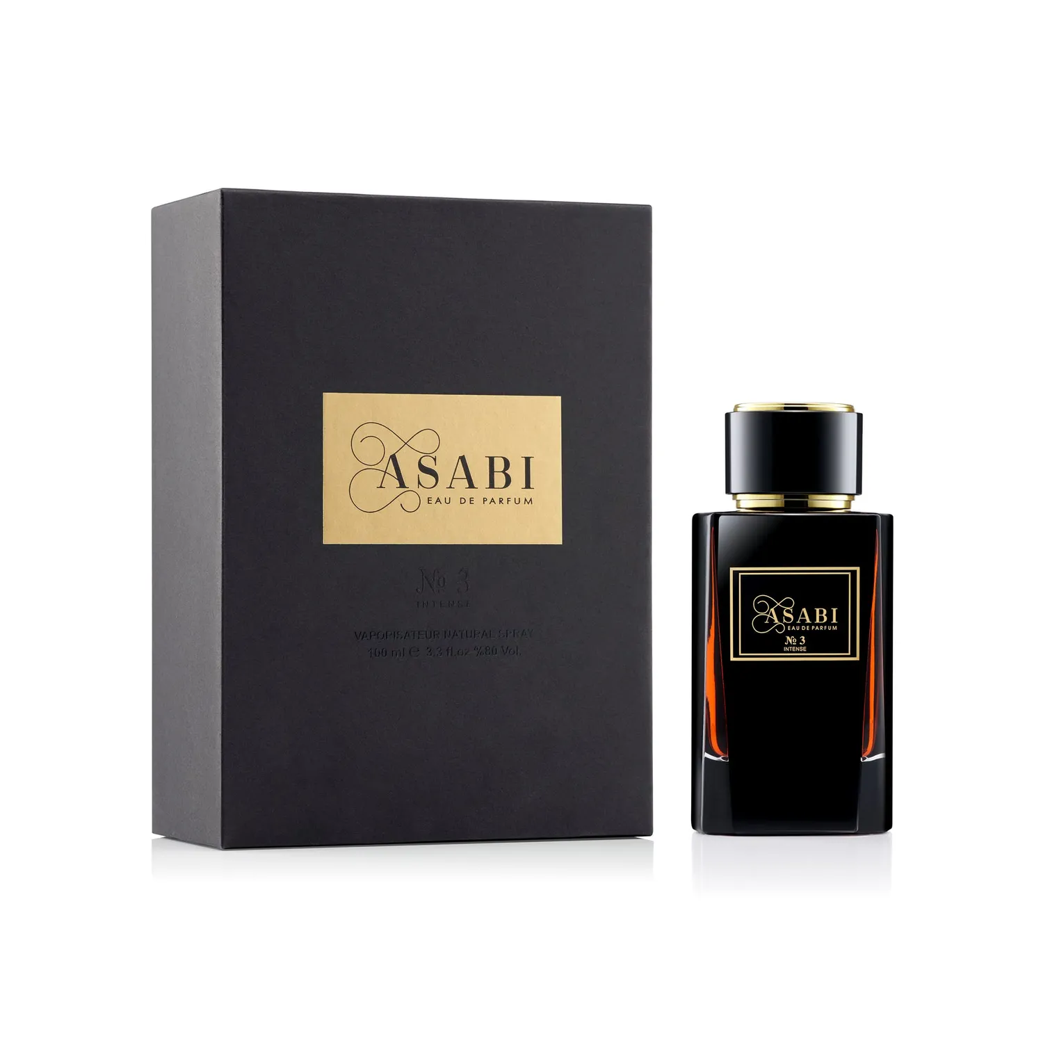 ASABI Nº 3 Intense eau de parfum 100 ml varm vanilje