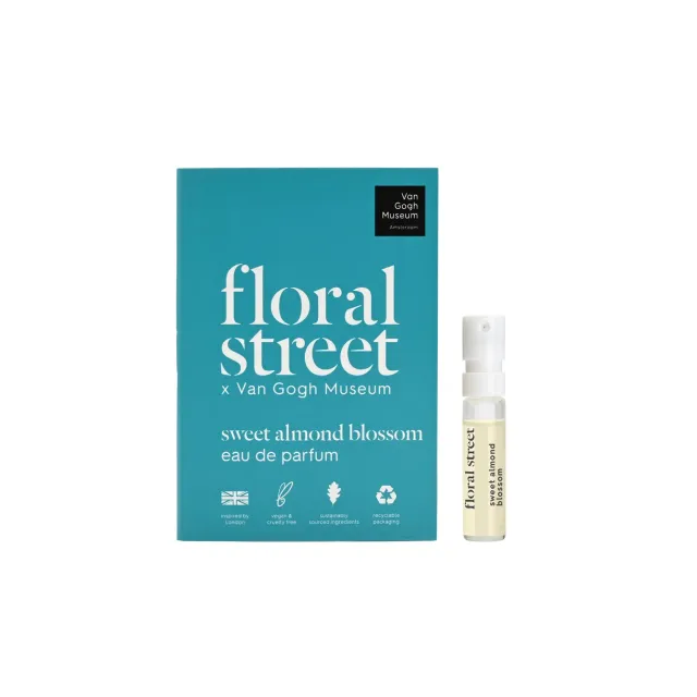 Floral Street Sweet Almond Blossom parfume prøve 1,5 ml frugtig