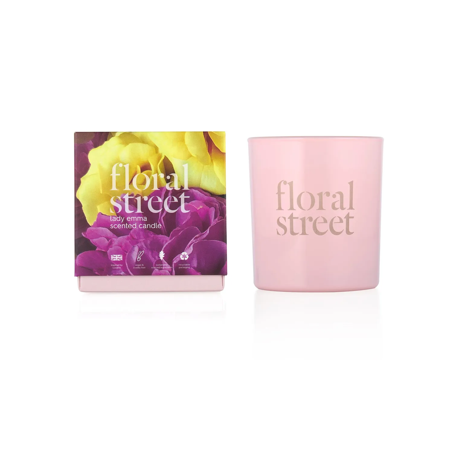 Floral Street Lady Emma duftlys 200g rose