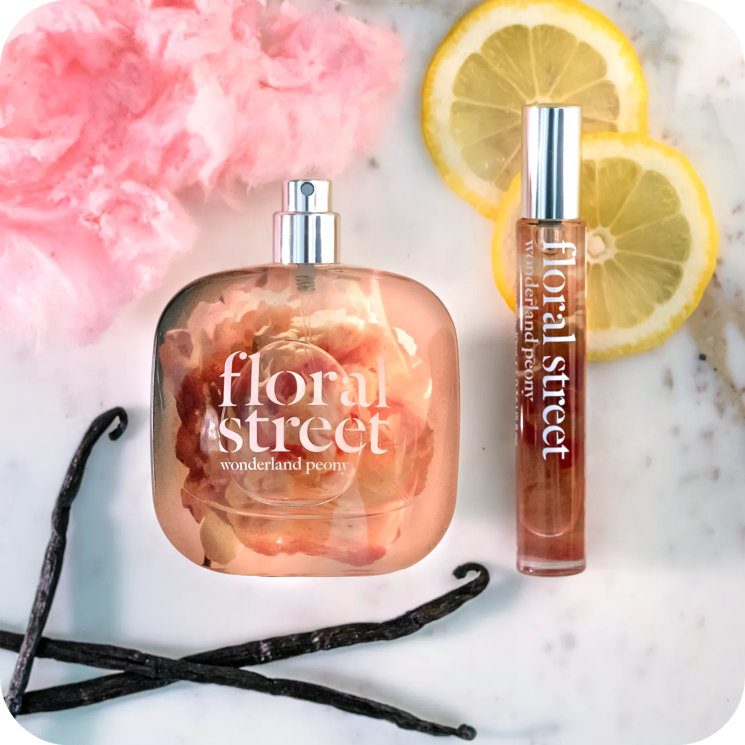 Floral Street Wonderland Peony eau de parfum sæt 50+10ml blomstret