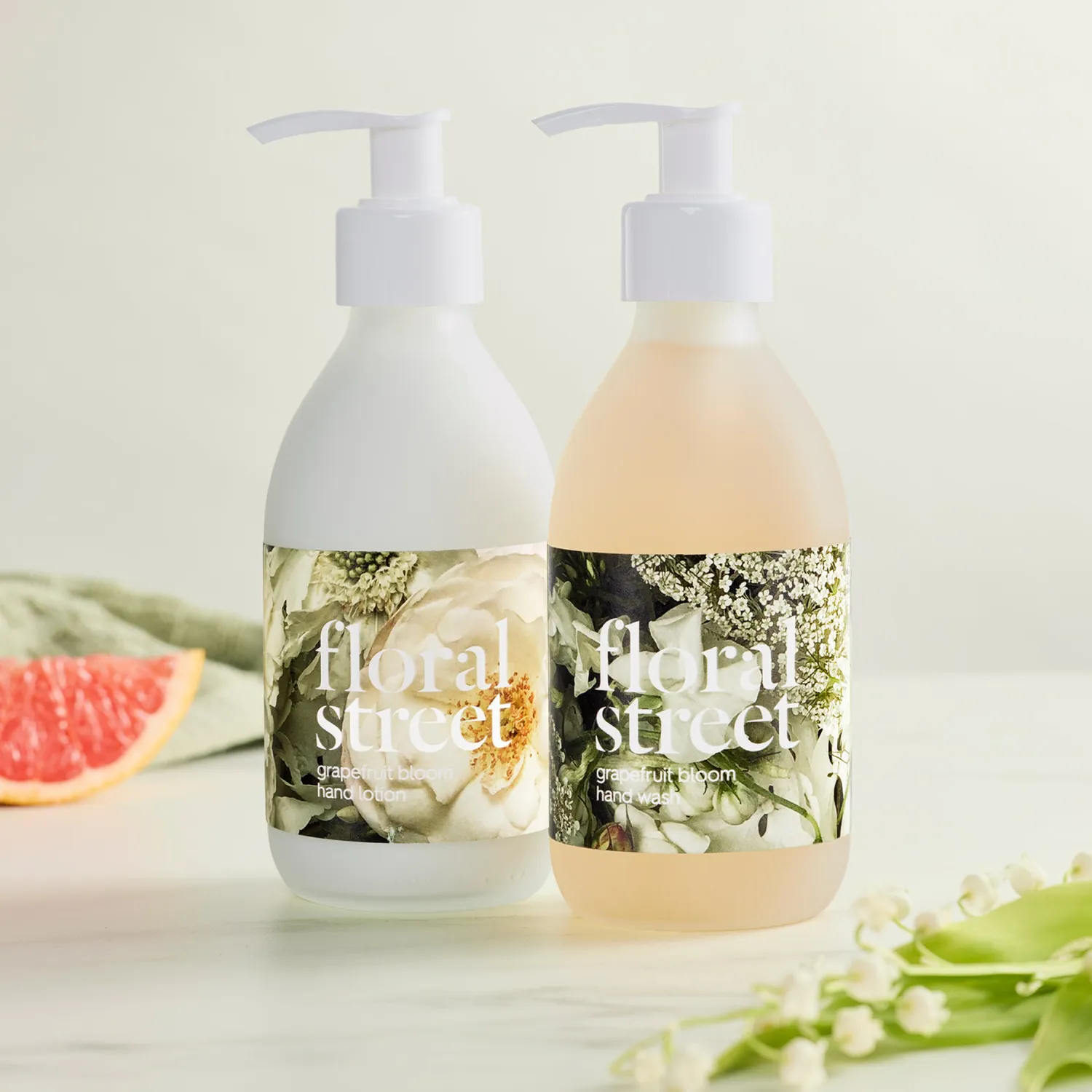 Floral Street Grapefruit Bloom håndsæt 2x250 ml citrus