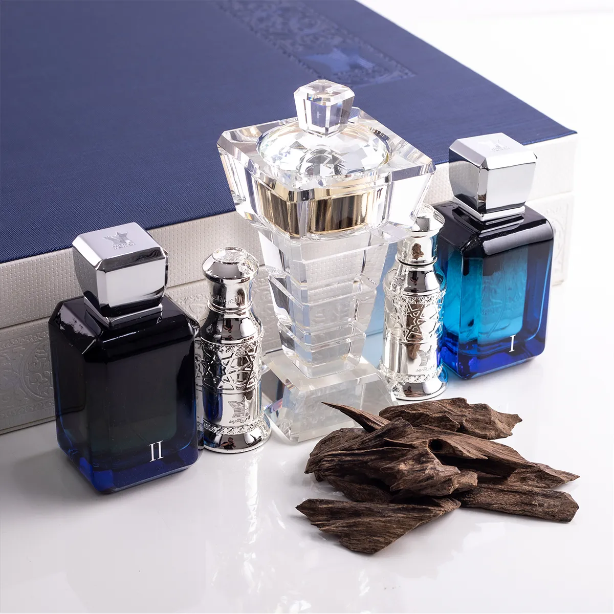 Arabian Oud Arabia Blue Bag gavesæt cambodjansk oud